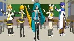 VOCALOID家族,亚北音留,初音未来,镜音双子 - ハレ晴レユカイ