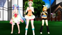 初音未来,gumi,镜音双子 - ナンカイレンアイ