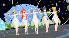 初音未来,亚北音留,gumi,洛天依 - えれくとりっく・えんじぇう