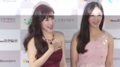 少女时代,Tiffany(少女时代),俞利(少女时代) - TVDaily 仁川韩流演唱会红毯