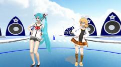 初音未来,镜音双子 - 快乐合成器