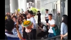 金秀贤 - 金秀贤香港行接机