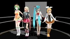 gumi,初音未来,镜音双子,IA - ポーカーフェイス
