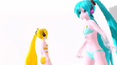初音未来,亚北音留 - ワールズエンド・ダンスホール