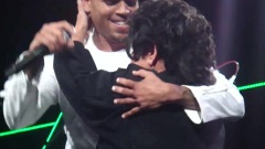 Chris Brown - Chris Brown Birthday Serenade for his Mother