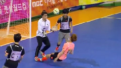 EXO - 鹿晗连续进球,进行可爱庆祝仪式