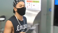 G-Dragon(BigBang),太阳(Bigbang) - 仁川机场出境