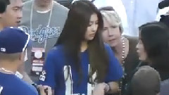 秀智(miss A),miss A - 洛杉矶道奇队试球