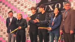 东方神起,沈昌珉,郑允浩 - G-Music 2013演唱会香港站记者招待会
