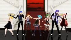 镜音双子,巡音流歌,初音未来 - Crazy ∞ nighT