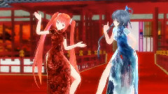洛天依,VOCALOID家族,动漫专属 - 东方栀子x洛天依 旗袍风