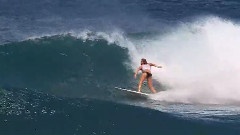 Carissa Moore Surfing In Hawaii