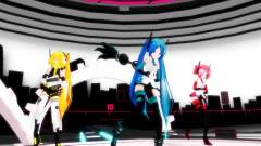初音未来,亚北音留,重音teto,VOCALOID家族 - ありふれたせかいせいふく
