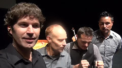 The Piano Guys - Embarrassing Laugh Attack At Sony Press Conference!