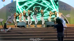 Nine Muses - News 山清医药博览会 饭拍版 13/09/28