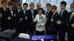 EXO,EXO-K,EXO-M,Super Junior,Sistar - 江南观光情报中心开幕式