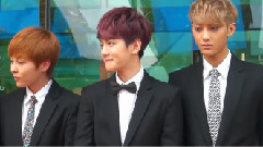 EXO,EXO-K - 江南观光情报中心开幕式 主-白贤 饭拍版