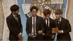 EXO-M,EXO,EXO-K - 金唱片 EXO新人奖颁奖