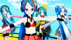 VOCALOID家族,初音未来 - 俺のLat式初音ミクフォルダーが火を喷くぜ!