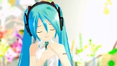 初音未来 - 水色と宇宙船