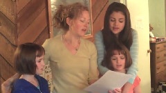 Selena Gomez - Singing on Set