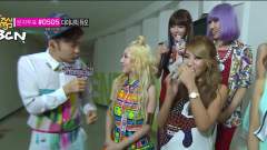 2NE1 - 音乐中心后台采访 Cut