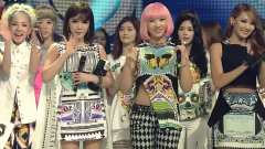 2NE1 - 人气歌谣 一位受赏 Cut
