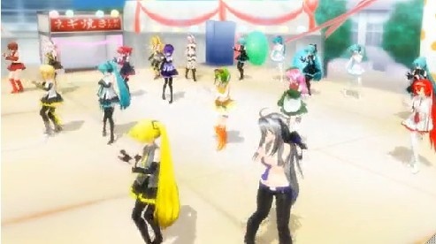 巡音流歌,VOCALOID家族,初音未来,gumi,镜音双子 - 全员で