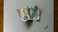 音乐短片 - How To Draw An Old One Pound Note