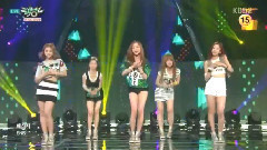 CLC - 好奇 - KBS音乐银行现场版 15/06/12