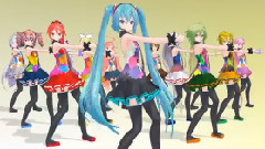 初音未来,巡音流歌,镜音双子,gumi,VOCALOID家族 - ヘビーローテーション