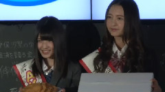HKT48,AKB48 - HKT48森保まどか AKB48村山彩希 AKB観光大使 長崎市観光大使任命式