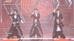EXO - December, 2014 & Overdose - KBS音乐银行 14/12/19