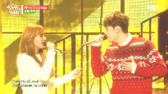 Jooyoung,孝琳(Sistar) - White Christmas - 现场版 14/12/20