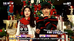 LABOUM - SBS The Show News T-ARA Jiyeon Cut(Laboum,Halo Special)