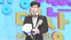 刘在石 - 刘在石获大赏 - 2014MBC演艺大赏 14/12/29