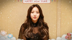 A Pink - 孙娜恩2015年新年快乐的祝福消息!