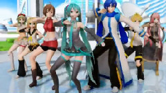 镜音双子,巡音流歌,VOCALOID家族,初音未来 - ヒビカセ