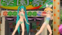 初音未来,镜音双子 - カラフルxメロディ