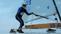 音乐短片 - 贝加尔湖冰游艇比赛2013