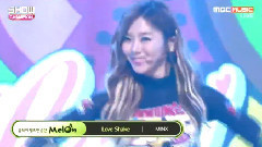 MINX - Love Shake - Show Champion现场版 15/07/15
