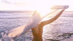 音乐短片 - 让你羡慕的一对情侣在夏威夷山水间