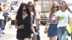 Tiffany(少女时代),Yuri(少女时代),允儿(少女时代),泰妍(少女时代),少女时代 - 音乐银行上班 少女时代Cut