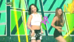 Sistar - Shake it - KBS音乐银行 现场版 15/07/17