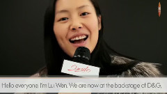 Fashion Show,刘雯 - Chinese Whispers, In Conversation With Liu Wen