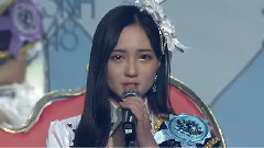 SNH48 - 第1名 赵嘉敏 总选发言