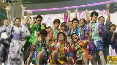 関ジャニ∞ - 前向きスクリーム(FNSうたの夏まつり) 现场版 15/07/29