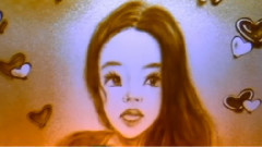原创,音乐短片 - 用沙子画的沙画头像