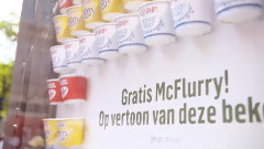 音乐短片 - McDonalds McFlurry heat sensative panel