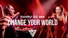 张靓颖,Tiesto - Change Your World